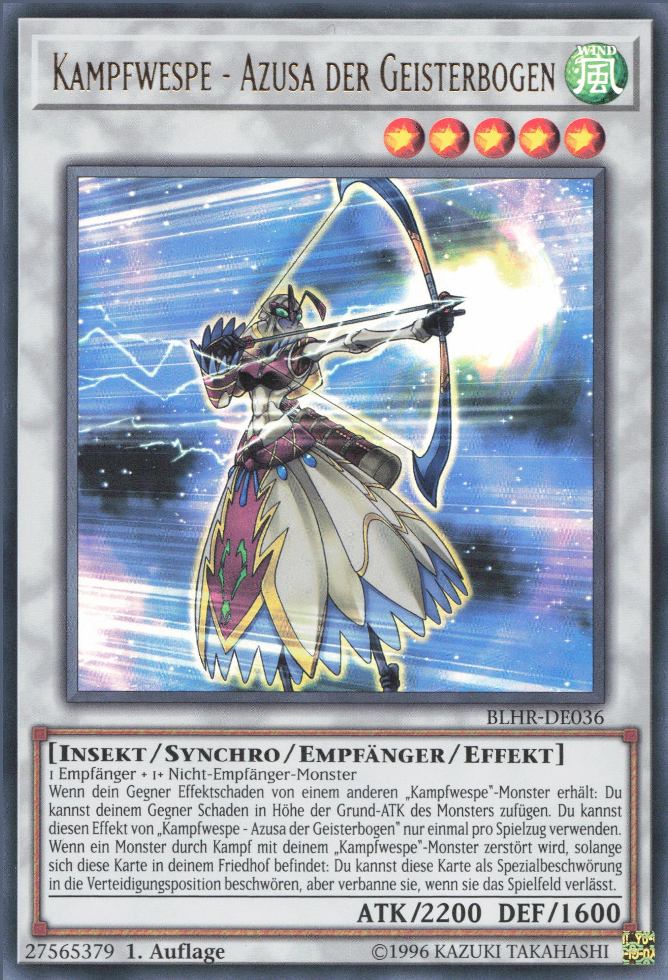 Yu-Gi-Oh! Kampfwespe - Azusa der Geisterbogen