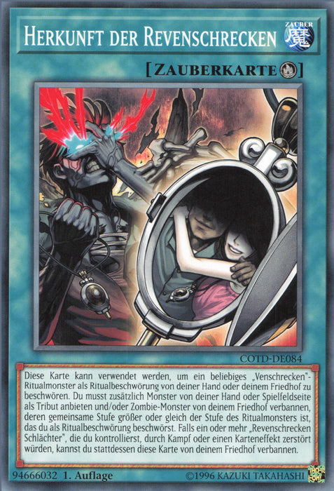 Herkunft der Revenschrecken COTD-DE084 Common