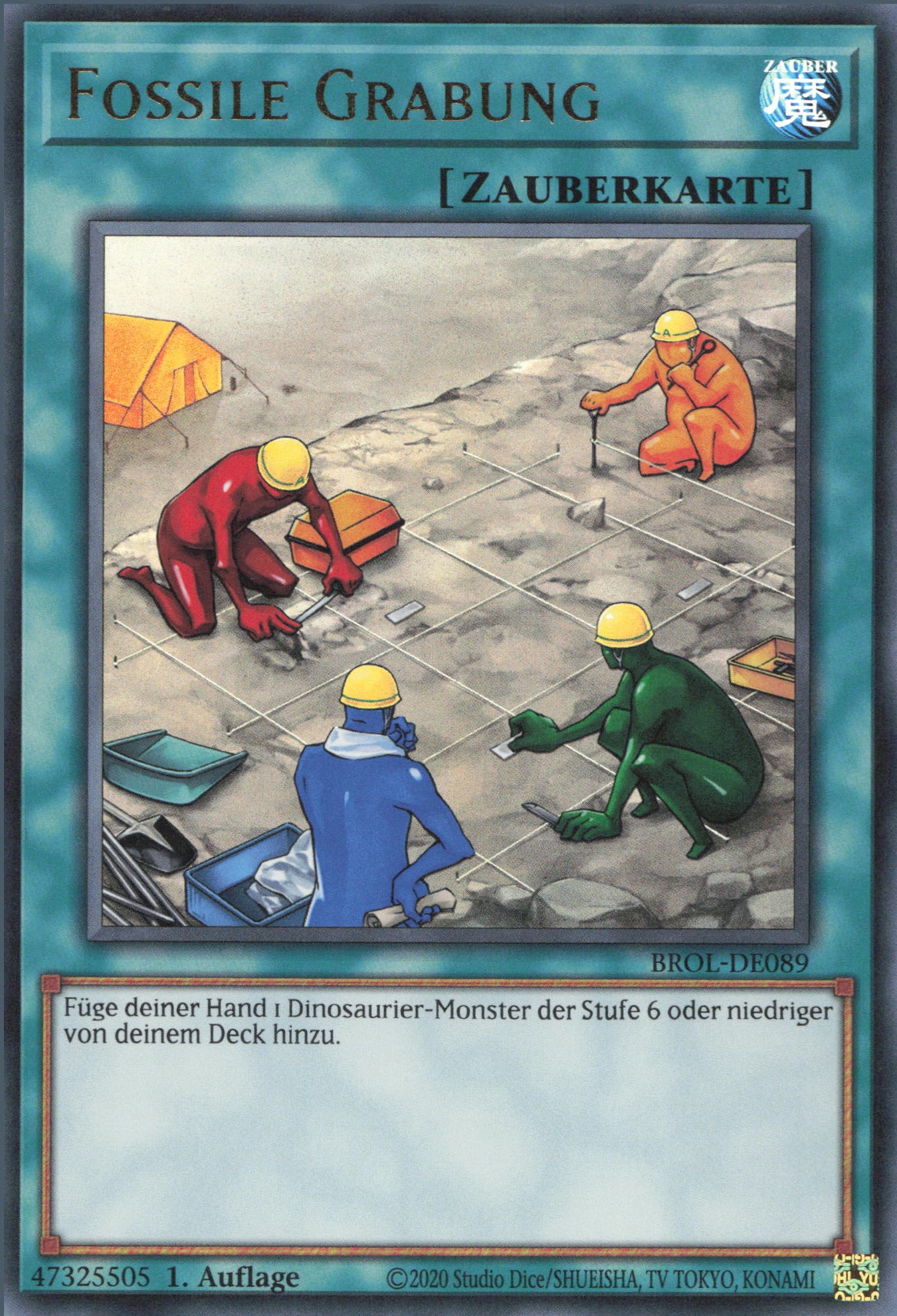 Yu-Gi-Oh! Fossile Grabung