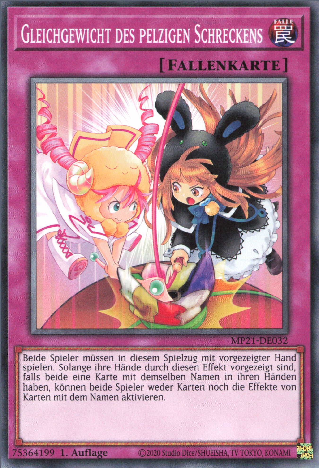 Yu-Gi-Oh! Gleichgewicht des pelzigen Schreckens