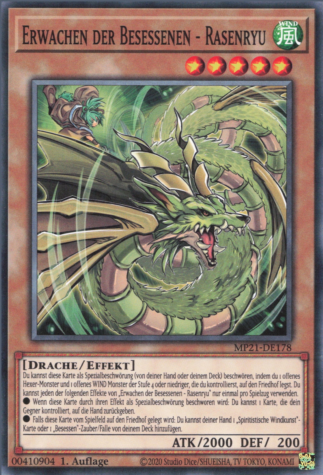 Yu-Gi-Oh! Erwachen der Besessenen - Rasenryu