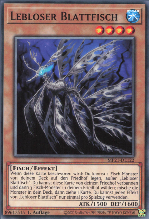 Lebloser Blattfisch MP21-DE122 Common