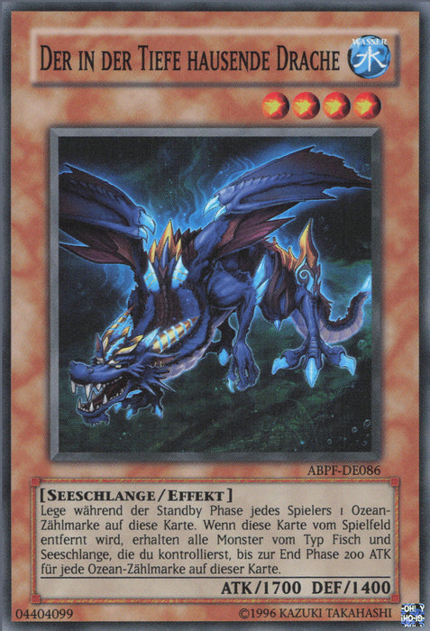 Der in der Tiefe hausende Drache ABPF-DE086 Super Rare