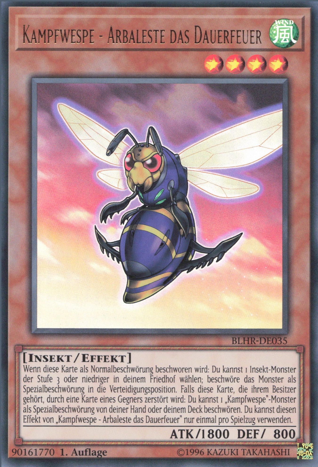 Yu-Gi-Oh! Kampfwespe - Arbaleste das Dauerfeuer