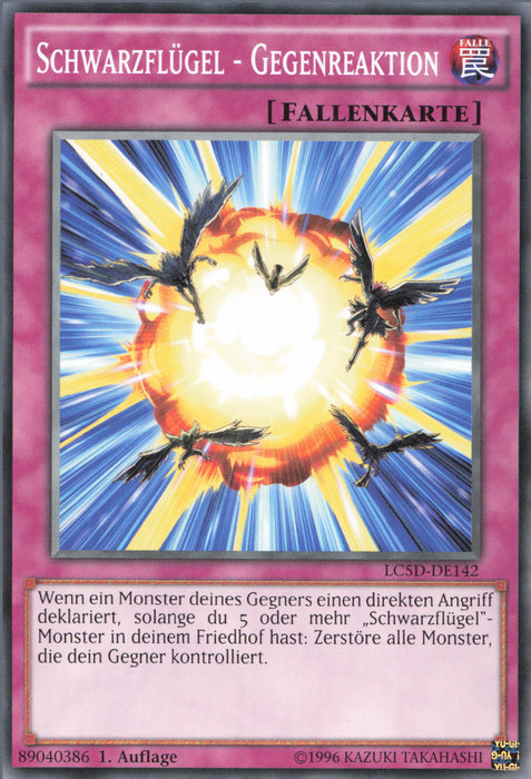 Schwarzflügel - Gegenreaktion LC5D-DE142 Common