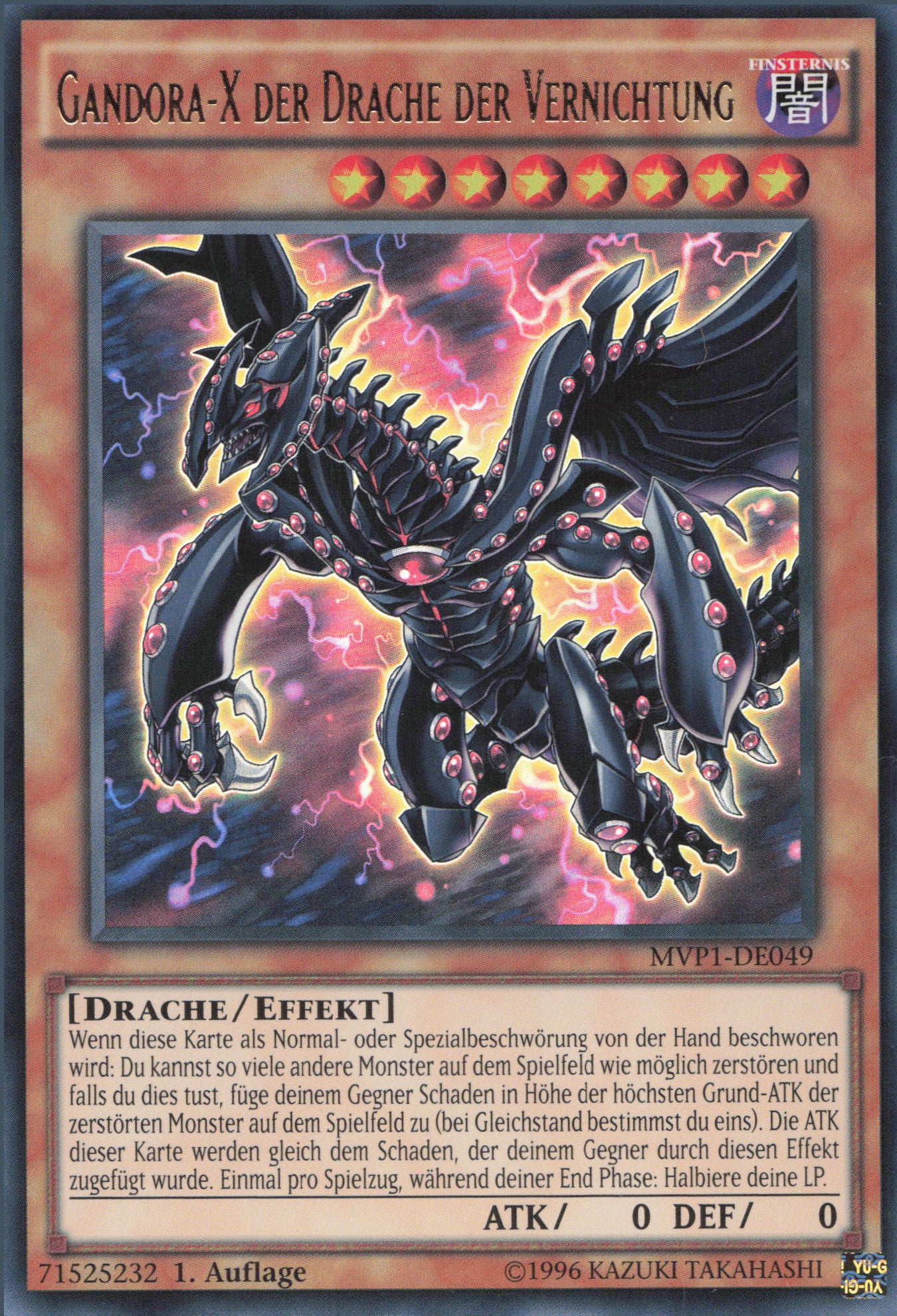 Yu-Gi-Oh! Gandora-X der Drache der Vernichtung (V.1)