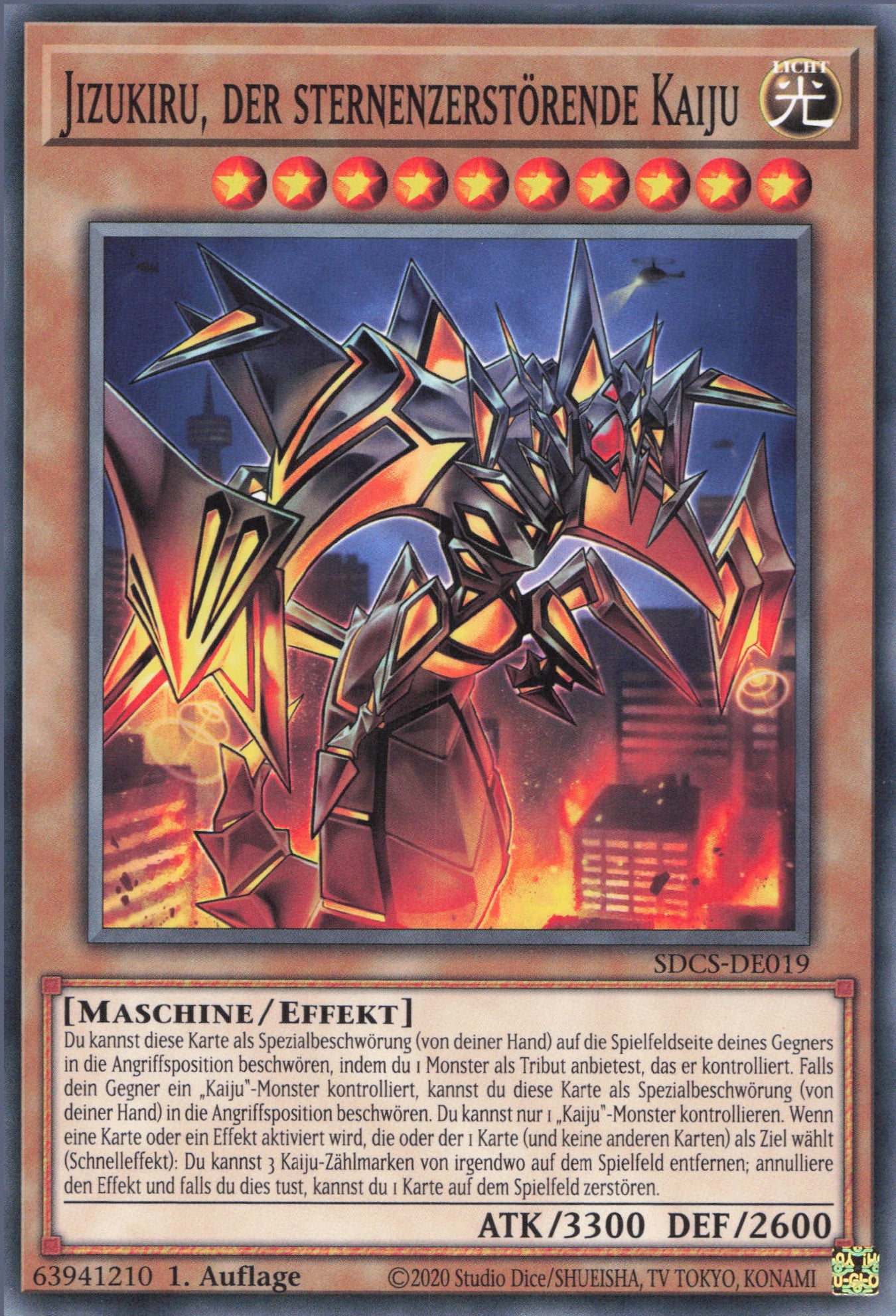 Yu-Gi-Oh! Jizukiru, der sternenzerstörende Kaiju