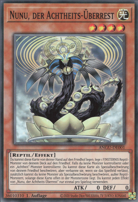 Nunu, der Achtheits-Überrest ANGU-DE001 Super Rare