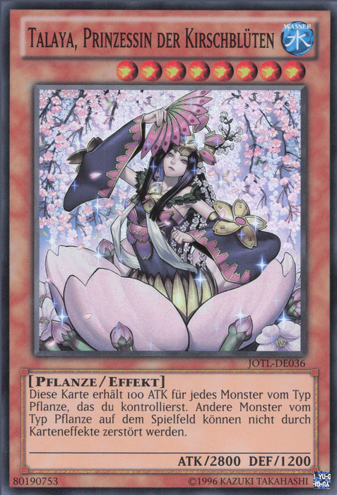 Talaya, Prinzessin der Kirschblüten JOTL-DE036 Super Rare