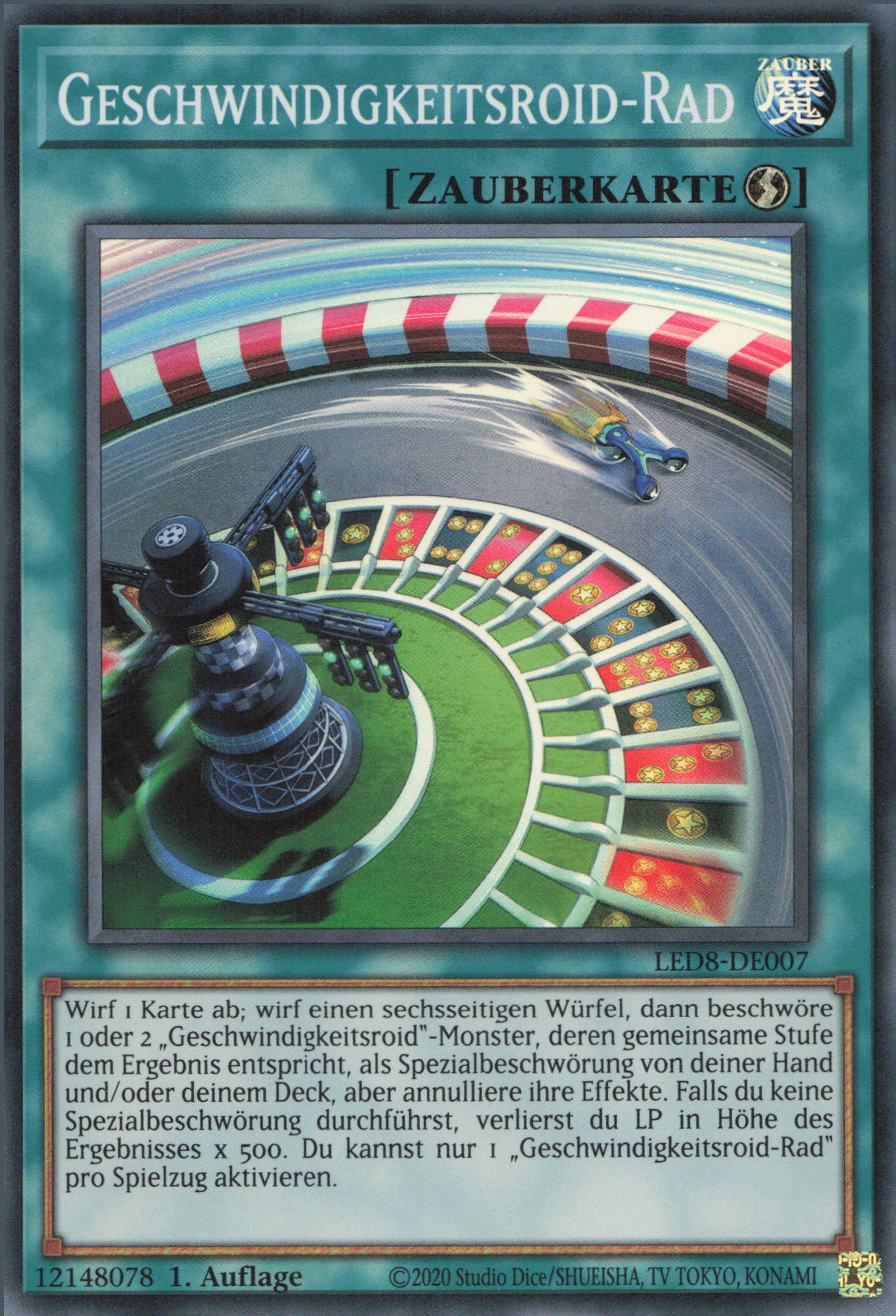 Yu-Gi-Oh! Geschwindigkeitsroid-Rad