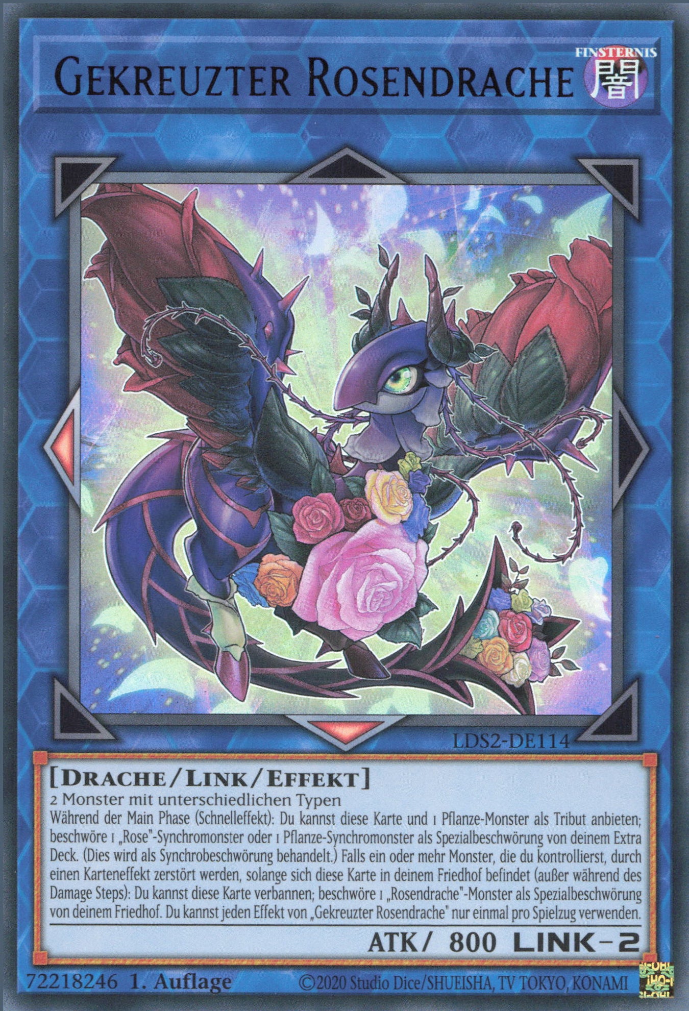 Yu-Gi-Oh! Gekreuzter Rosendrache (V.2)