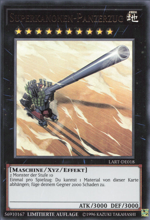 Superkanonen-Panzerzug LART-DE018 Ultra Rare
