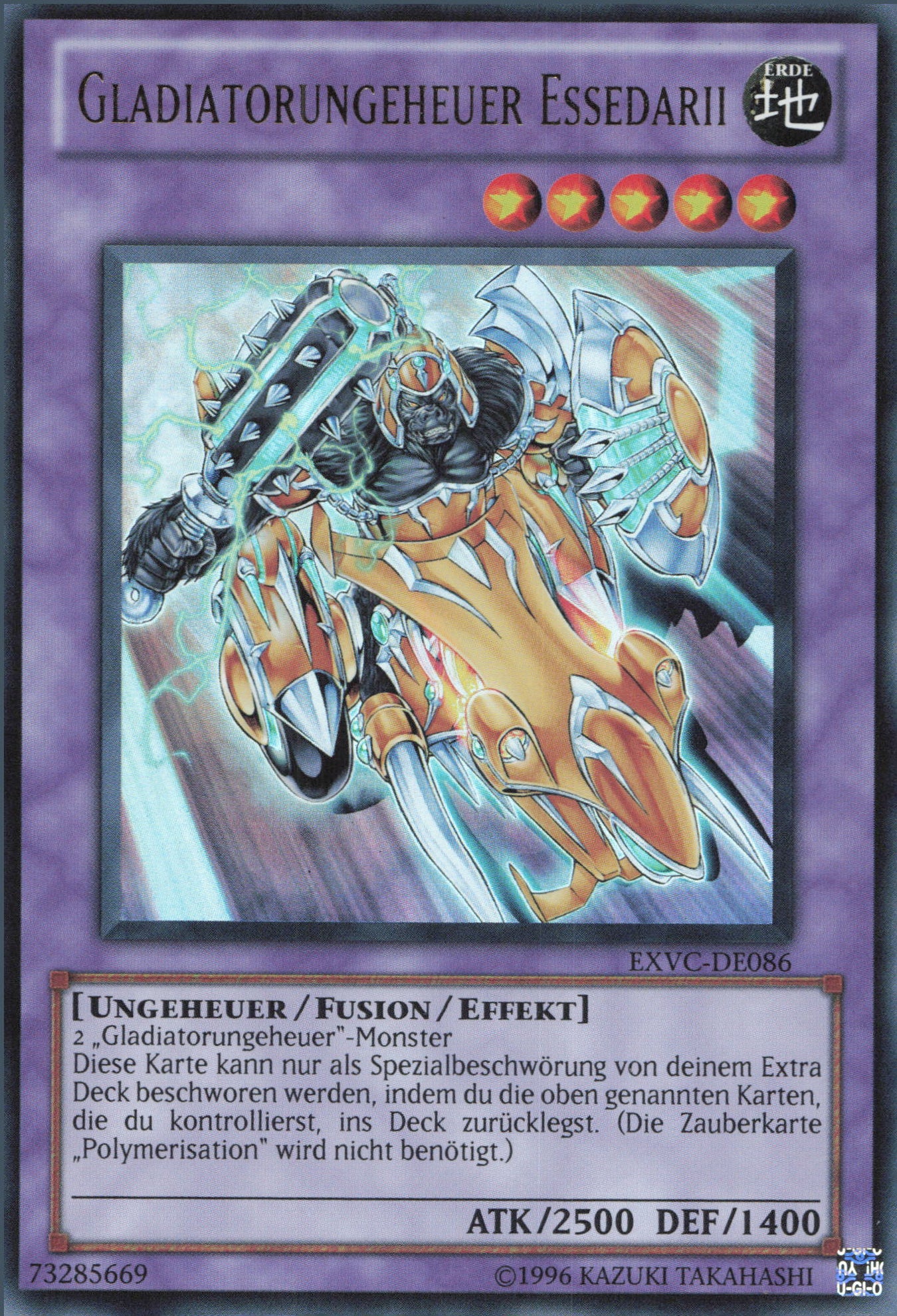 Yu-Gi-Oh! Gladiatorungeheuer Essedarii (V.1)