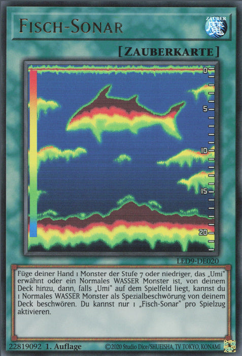 Fisch-Sonar LED9-DE020 Ultra Rare