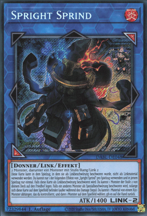 Spright Sprind DABL-DE048 Secret Rare