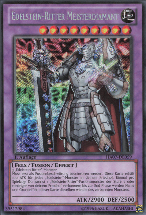 Edelstein-Ritter Meisterdiamant HA07-DE059 Secret Rare