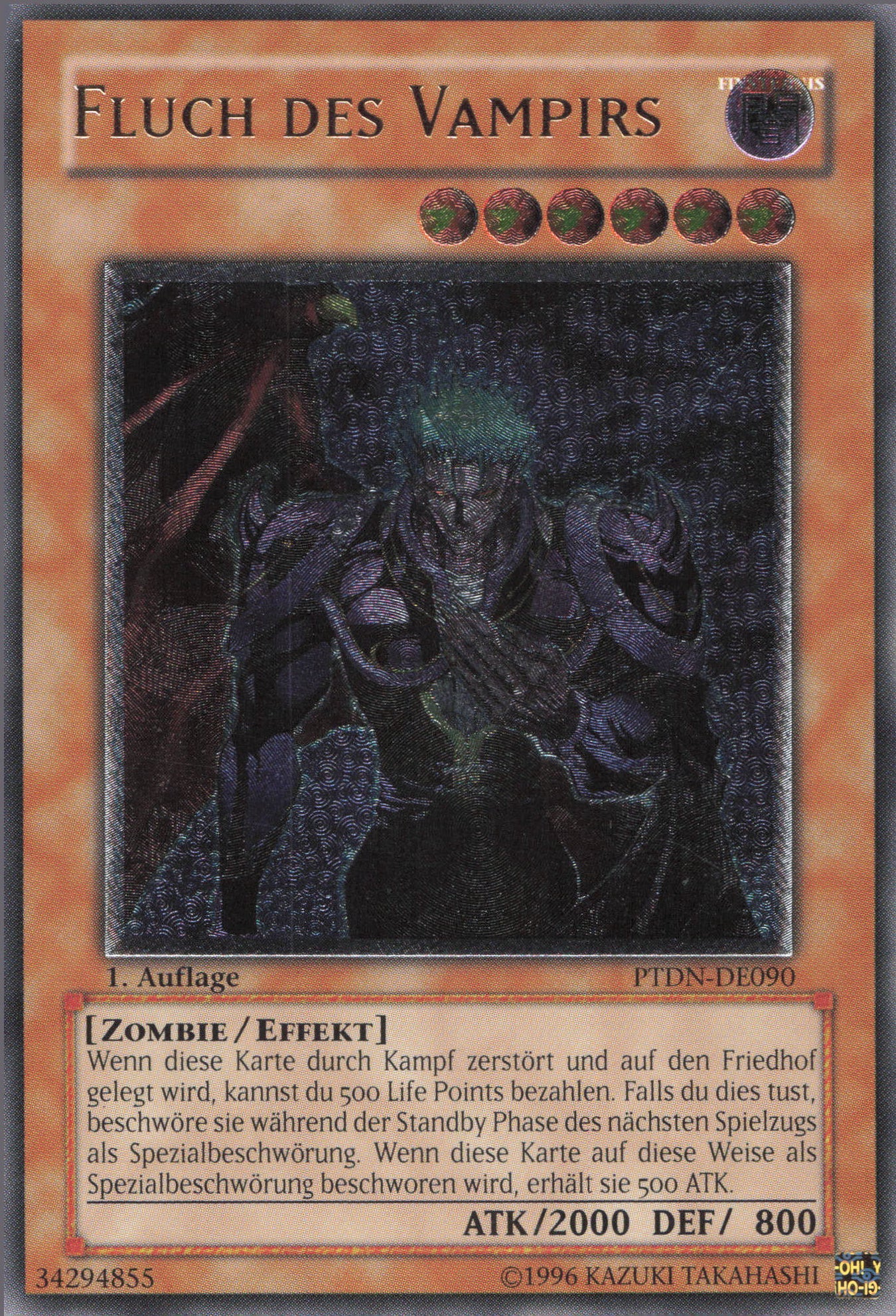 Yu-Gi-Oh! Fluch des Vampirs (V.2)
