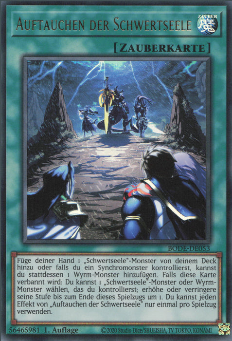 Auftauchen der Schwertseele BODE-DE053 Ultra Rare