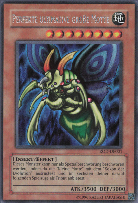 Perfekte ultimative große Motte ROD-DE001 Secret Rare