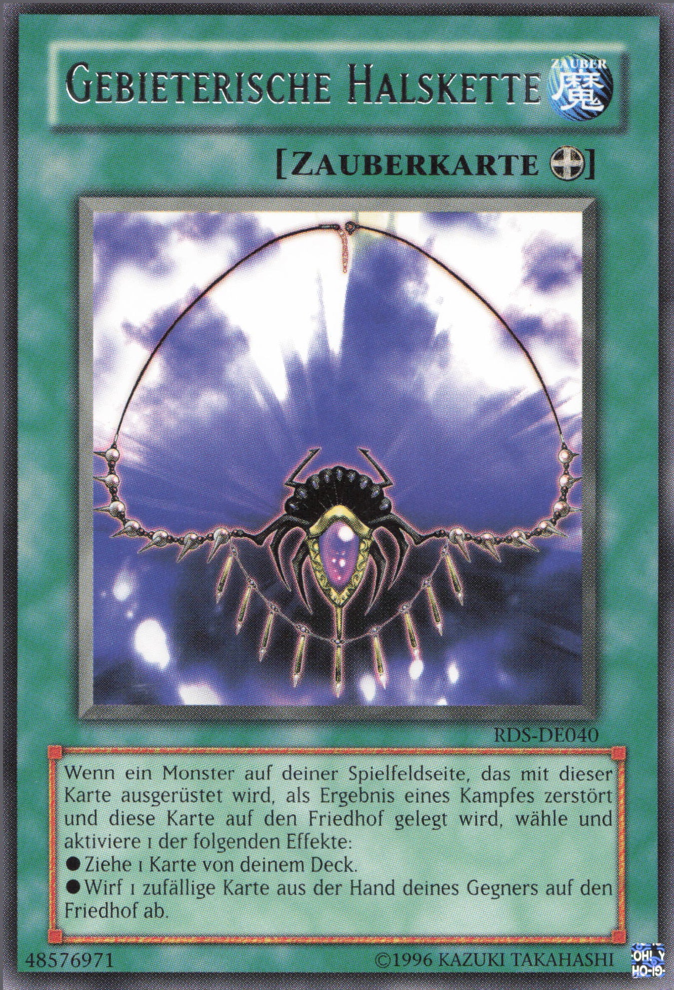 Yu-Gi-Oh! Gebieterische Halskette