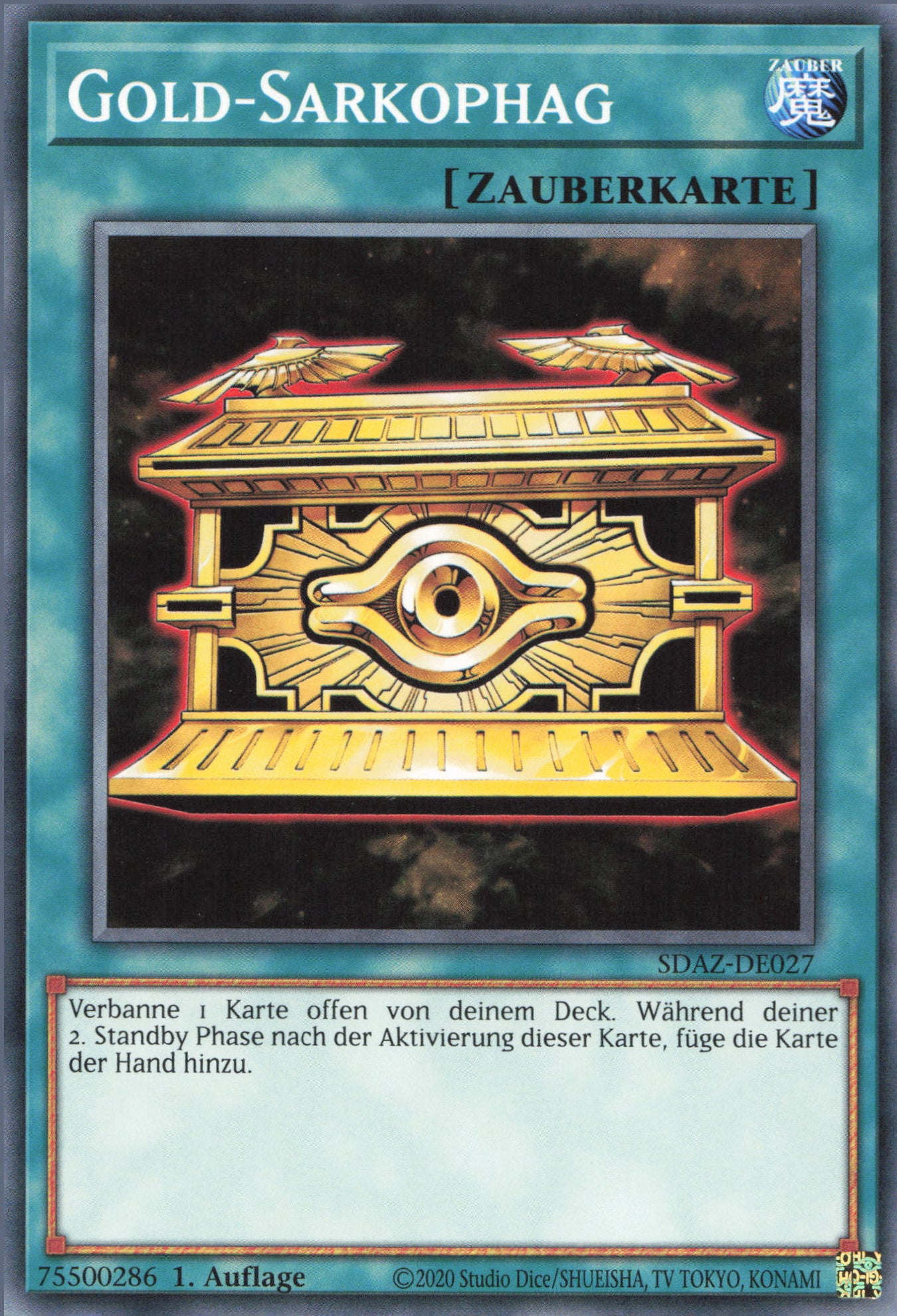 Yu-Gi-Oh! Gold-Sarkophag