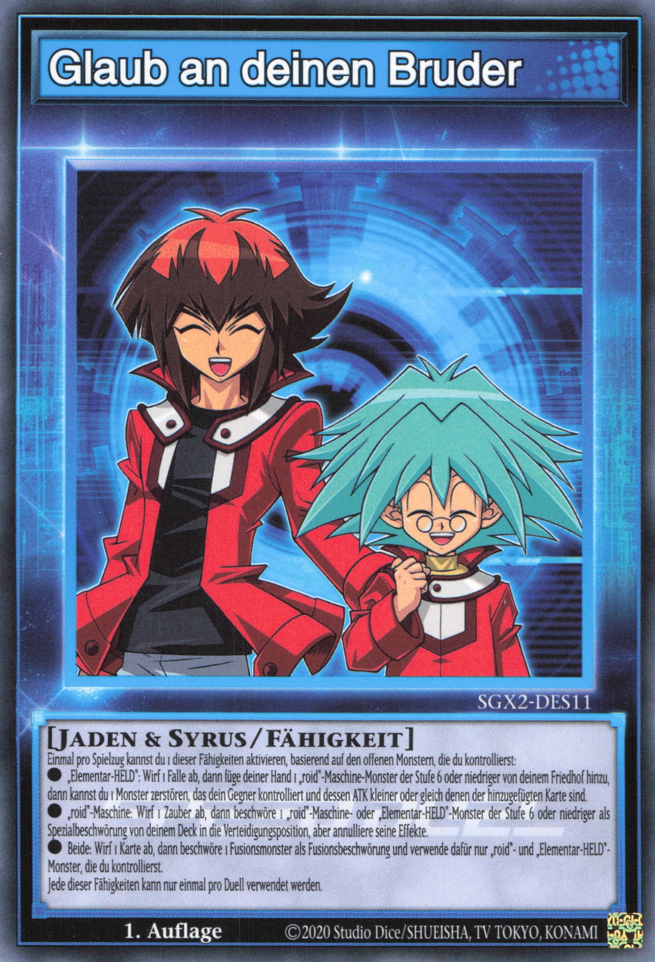 Yu-Gi-Oh! Glaub an deinen Bruder (Skill)