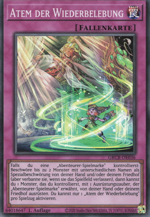 Atem der Wiederbelebung GRCR-DE036 Super Rare