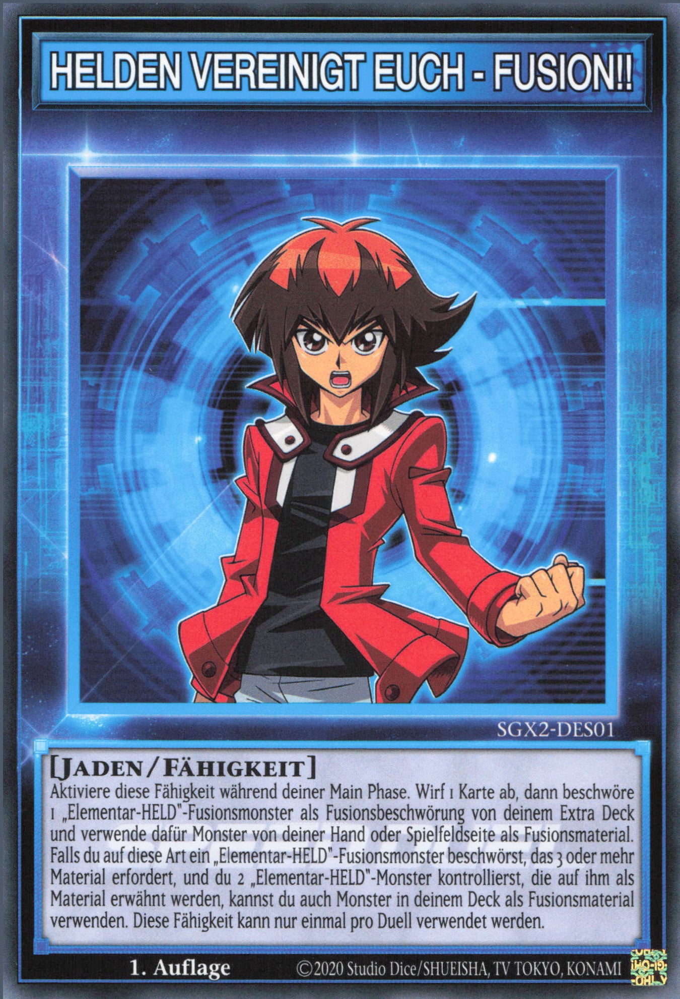 Yu-Gi-Oh! HELDEN VEREINIGT EUCH - FUSION!!
