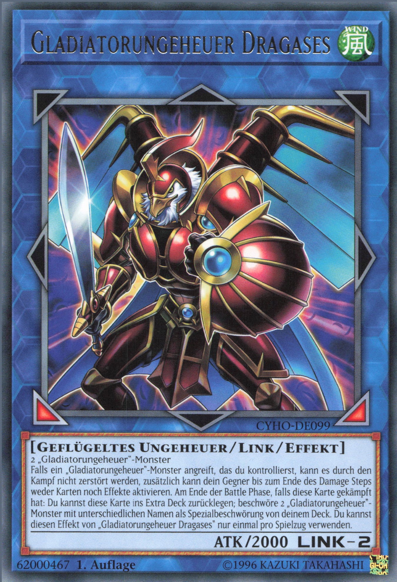 Yu-Gi-Oh! Gladiatorungeheuer Dragases