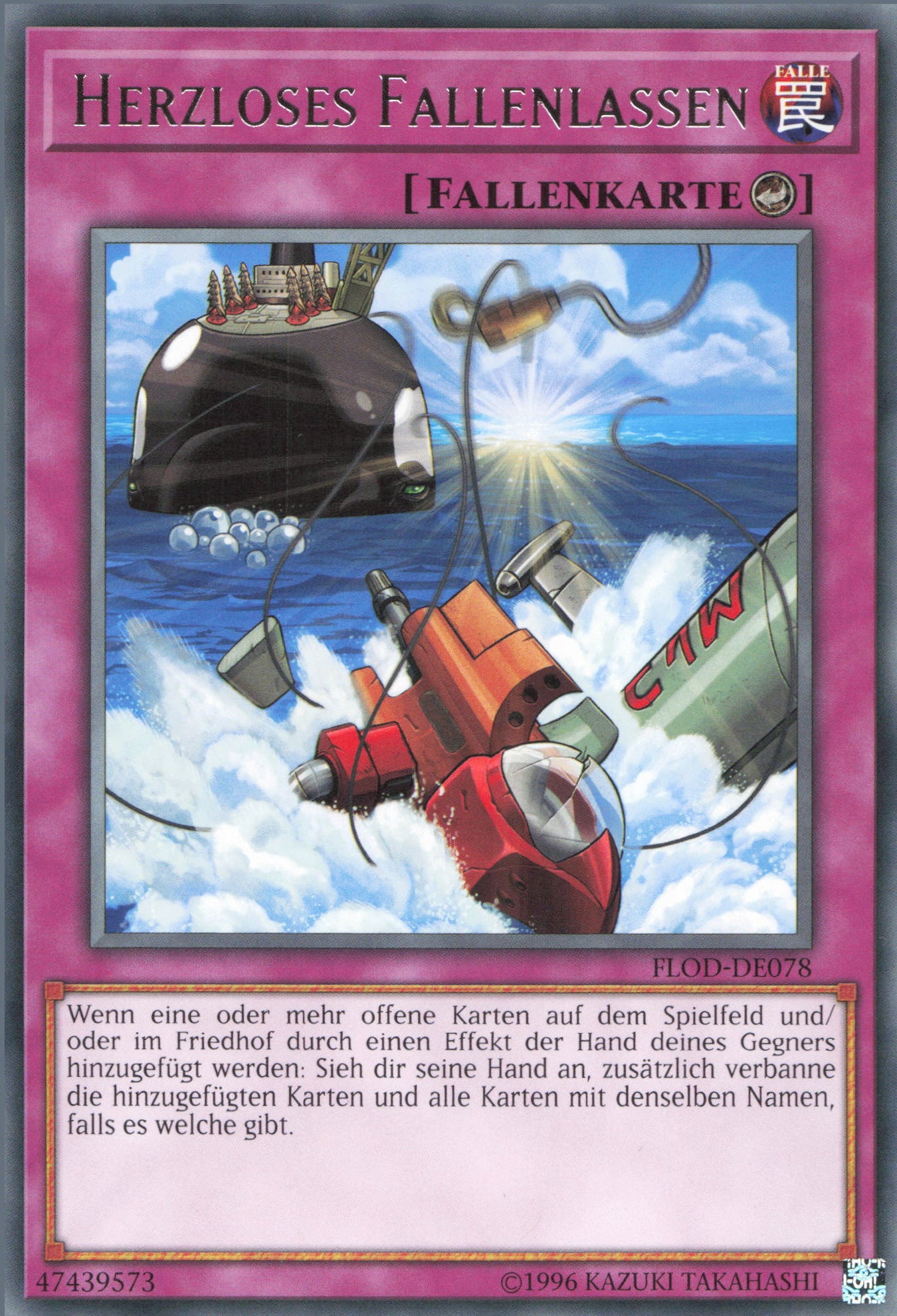 Yu-Gi-Oh! Herzloses Fallenlassen