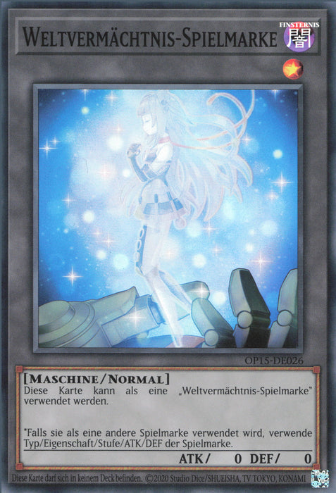 World Legacy Token OP15-DE026 Token