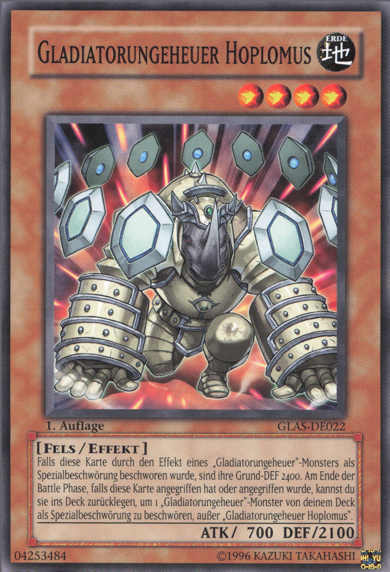Yu-Gi-Oh! Gladiatorungeheuer Hoplomus