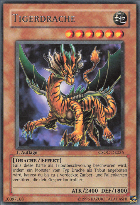 Tigerdrache CSOC-DE036 Rare