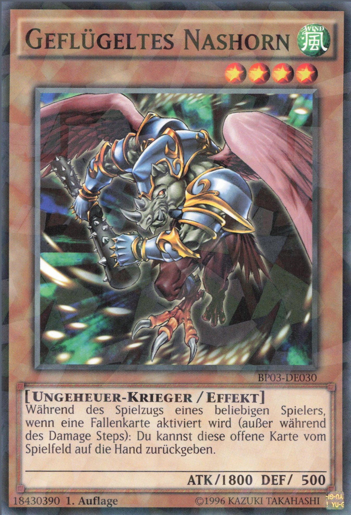 Yu-Gi-Oh! Geflügeltes Nashorn (V.2)