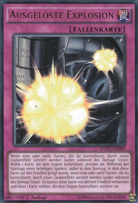 Ausgelöste Explosion (V.1) MVP1-DE009 Ultra Rare