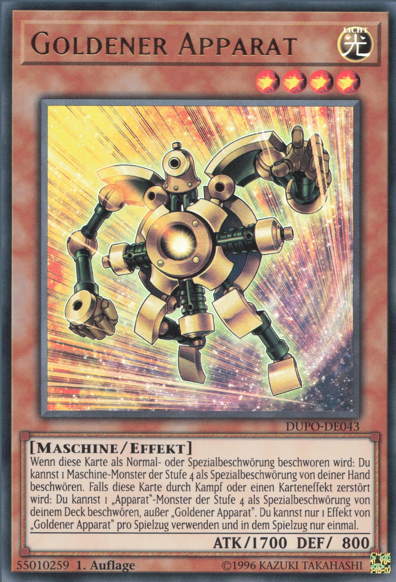 Yu-Gi-Oh! Goldener Apparat