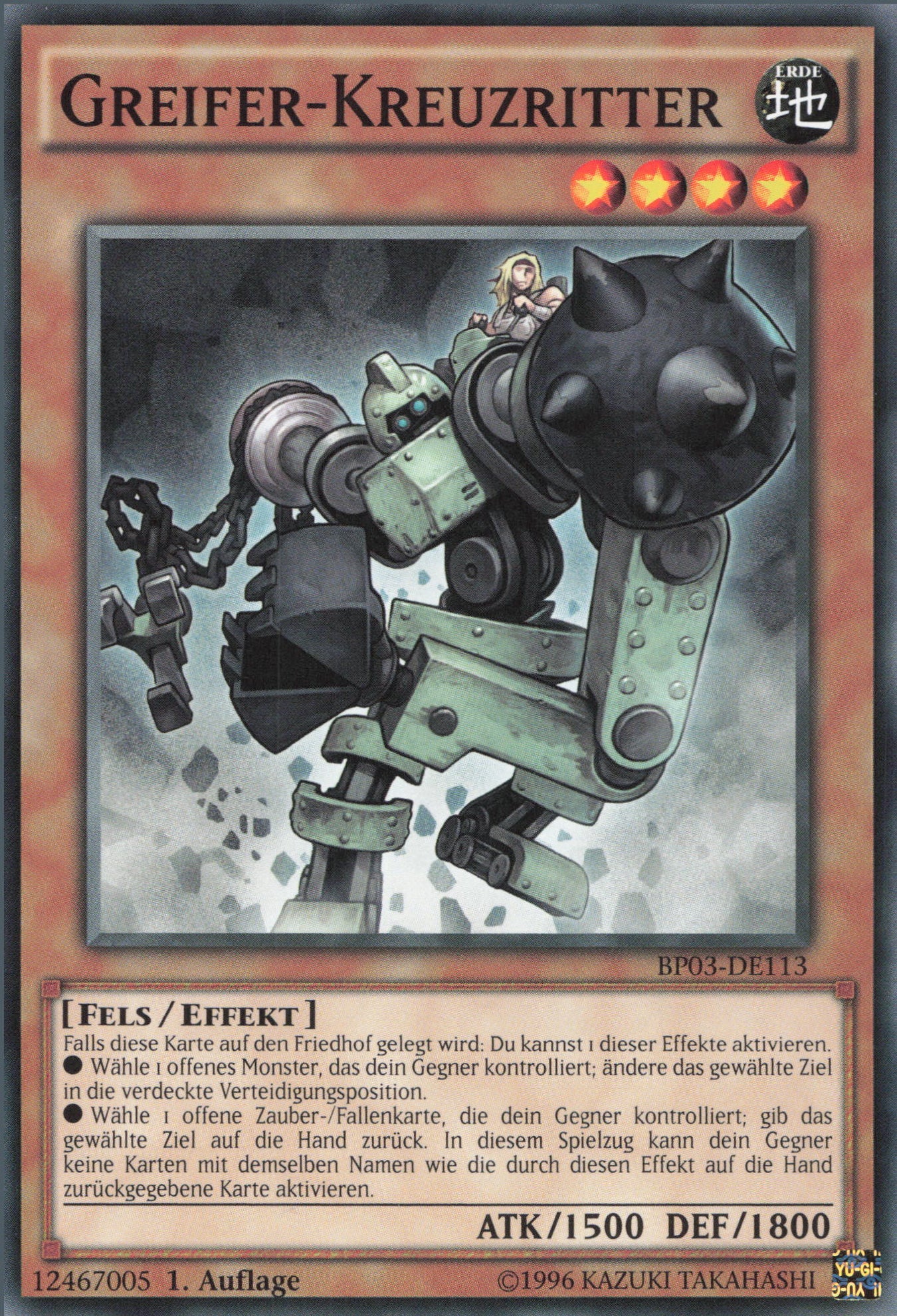 Yu-Gi-Oh! Greifer-Kreuzritter (V.1)