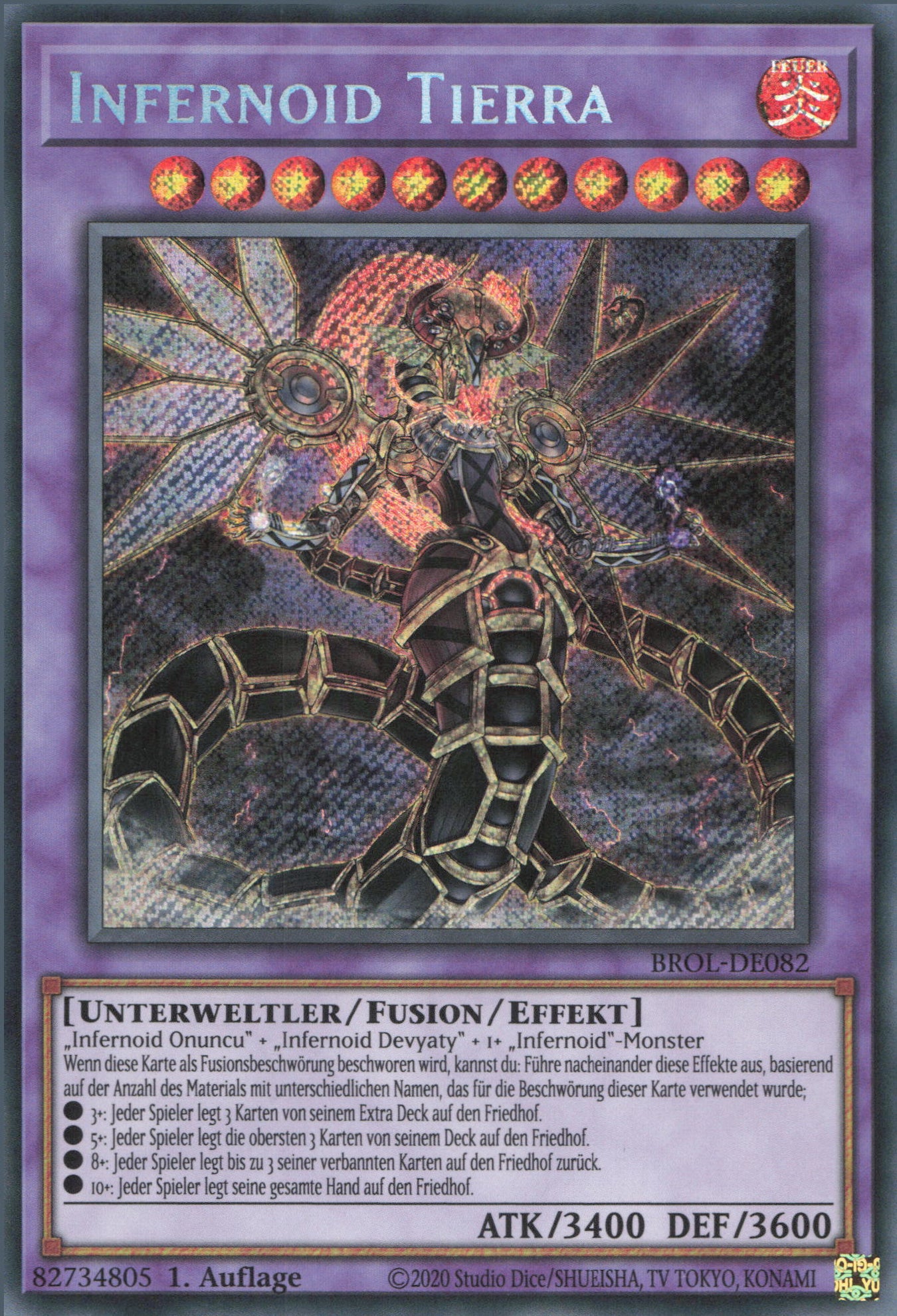 Yu-Gi-Oh! Infernoid Tierra