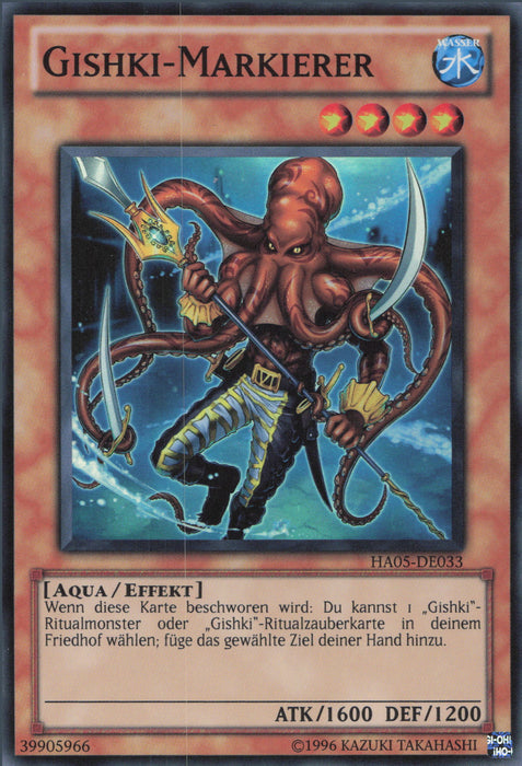 Gishki-Markierer HA05-DE033 Super Rare