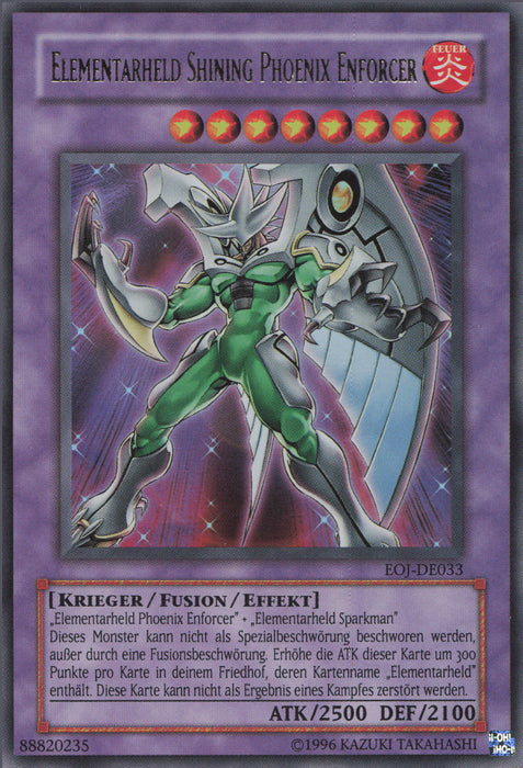 Elementar-HELD Shining Phoenix Enforcer (V.1) EOJ-DE033 Ultra Rare