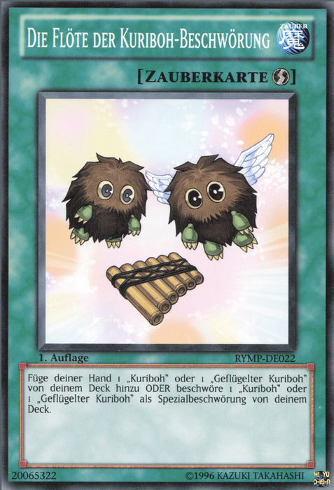 Die Flöte der Kuriboh-Beschwörung RYMP-DE022 Common