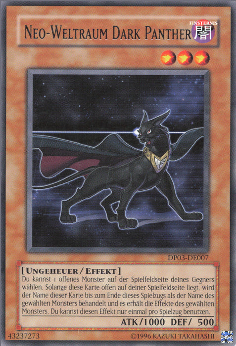 Neo-Weltraum Dark Panther DP03-DE007 Rare