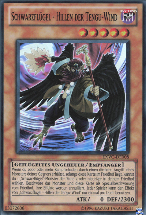 Schwarzflügel - Hillen der Tengu-Wind EXVC-DE008 Super Rare