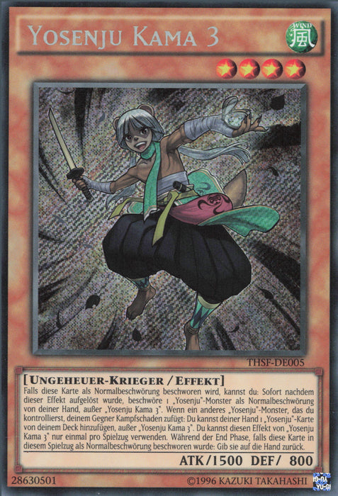 Yosenju Kama 3 THSF-DE005 Secret Rare