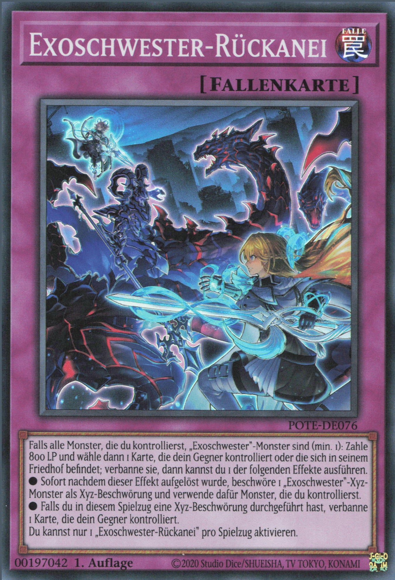 Yu-Gi-Oh! Exoschwester-Rückanei
