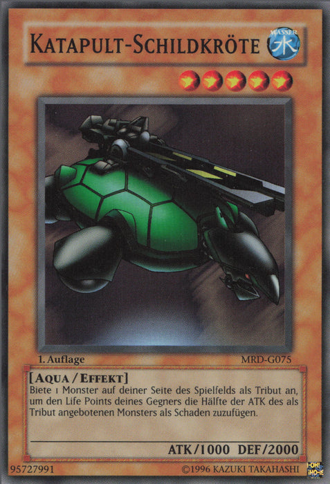 Katapult-Schildkröte (V.1) MRD-DE075 Super Rare