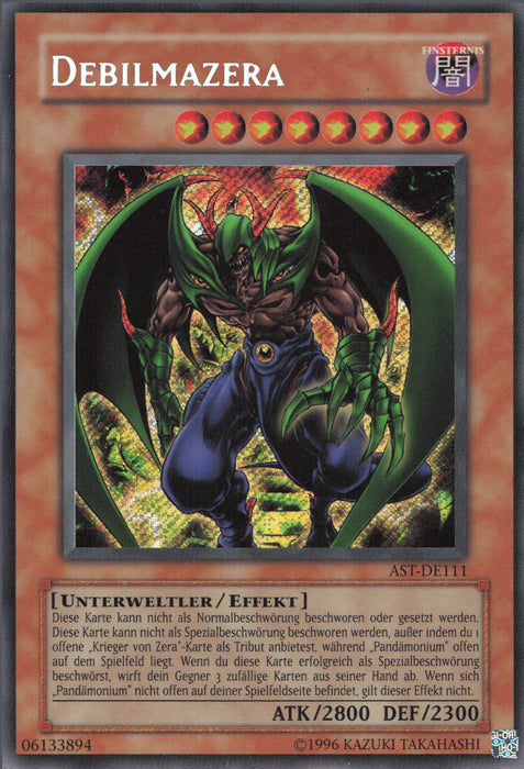 Debilmazera AST-DE111 Secret Rare