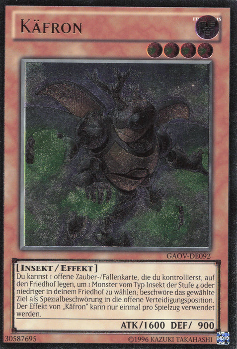 Käfron (V.2) GAOV-DE092 Ultimate Rare