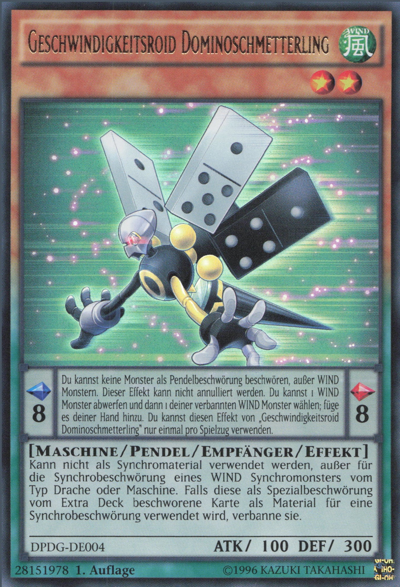 Yu-Gi-Oh! Geschwindigkeitsroid Dominoschmetterling