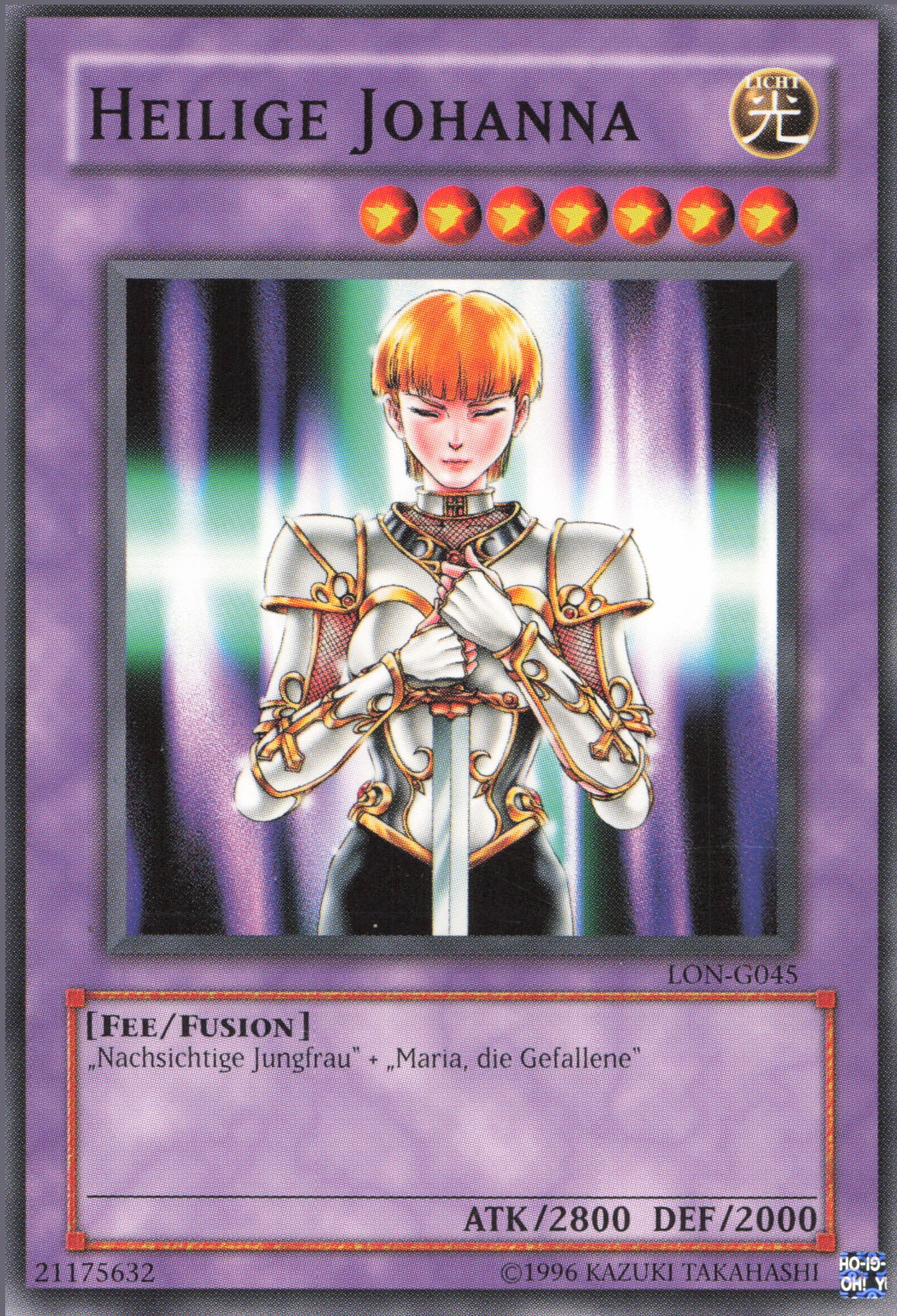 Yu-Gi-Oh! Heilige Johanna